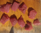 Foto del paso 1 de la receta: Brochetas de res 🐄