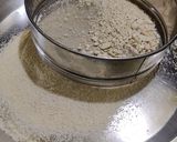 A picture of step 2 of Kaju Katli.