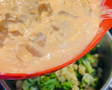 A picture of step 3 of Buffalo Chicken Pasta Salad.