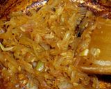 A picture of step 6 of Chef's Creation! Mochi Onion Gratin Soup.