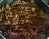 A picture of step 5 of Chilorio with Pork Leg.