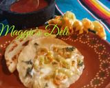 A picture of step 7 of Squash Blossom Quesadillas.