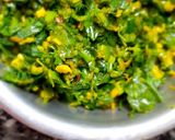 A picture of step 4 of Kathiyavadi bajra no bharelo rotlo.