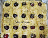 عکس مرحله 2 از دستور کیک میوه ای (گیلاس و زردآلو)