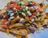 A picture of step 7 of Carne Asada (Steak) Fries.
