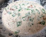 A picture of step 5 of Creamy Garlic Tuscan Chicken 😁.