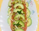 Foto del paso 2 de la receta: Carpaccio de tomate con Aguacate !