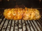 Arrollado de pollo asado