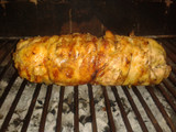 Arrollado de pollo asado