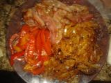 Arrollado de pollo asado