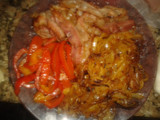 Arrollado de pollo asado