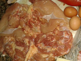 Arrollado de pollo asado