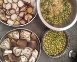 A picture of step 5 of Anavil wedding thali.