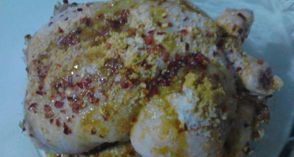 Como hacer Pollo Asado Super Crujiente Y Super Picante | Cocinar en casa