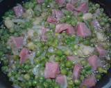 Foto del paso 1 de la receta: Tortilla de verduras con jamón cocido y aceitunas de Cuquillo