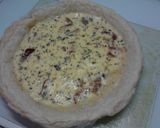 Foto del paso 4 de la receta: Quiche con jamón de Parma al aceite de orégano