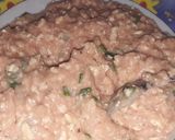 Foto del paso 2 de la receta: Tortitas de pollo con 🧀