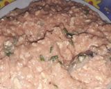 Foto del paso 2 de la receta: Tortitas de pollo con 🧀