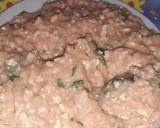 Foto del paso 2 de la receta: Tortitas de pollo con 🧀