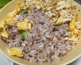 Foto langkah ke 3 dari resep Nasi Goreng Pete Kecombrang Terasi + Telor orak arik.