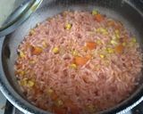 A picture of step 7 of Mexican Red Rice (Arroz Rojo).