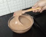 A picture of step 3 of Snickers Chocolate Roll Cake.