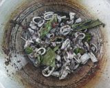 Foto langkah ke 4 dari resep Pepes cumi (pesan kenus).