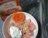 Orange chicken tikka boti recipe step 1 photo