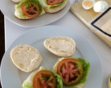 Foto del paso 5 de la receta: Sándwiches de milanesa de pollo