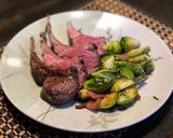 รูปขั้นตอนการทำที่ 4 ของ ซี่โครงเนื้อแกะ Rack of Lamb with Brussels Sprouts