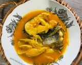 Gambar langkah 6 resipi Masak Asam Tempoyak Ikan Patin.