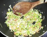 A picture of step 1 of Maggi soup.