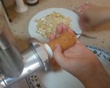 Foto del paso 3 de la receta Kubes rellenos de queso de cabra y bacon