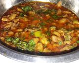 बेसन की पकौड़ी की सब्जी (besan ki pakodi ki sabzi recipe in Hindi) रेसिपी चरण 5 फोटो