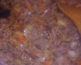 A picture of step 4 of Savory Omurice with Ground Meat.