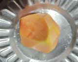 A picture of step 1 of Raw papaya Roti.