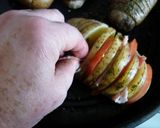Foto del paso 4 de la receta: Papas al horno en abanico 