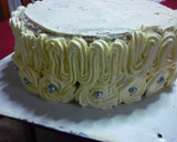 Foto del paso 3 de la receta: Torta decorada con Crema y Dulce de leche Casera 