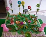 Foto del paso 23 de la receta: TORTA DE HADAS CUMPLEAÑOS GEMELAS DE 1 AÑO