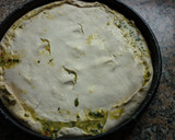 Foto del paso 3 de la receta: Tarta con unión de relleno de empanadas