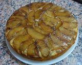 Foto del paso 14 de la receta: Torta de manzana invertida con chips de chocolate 
