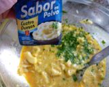 Foto del paso 2 de la receta: Tortilla de tallarines y arroz