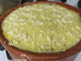 Pastel de papas con Carne y pasas de 🍇 uvas