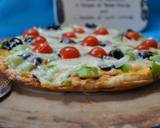 No Oven Pizza  پتیزا تابه ای recipe step 10 photo
