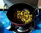 A picture of step 1 of Smoky Kadai Mushroom 🍄🍄.