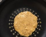 Hình bước làm 3 của món Pancake chuối yến mạch (bữa sáng eat clean)