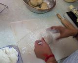 A picture of step 10 of Dhal Roti (Puri).