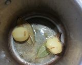 A picture of step 3 of Kathiyawadi Ringda bateka nu saak.