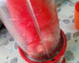 A picture of step 2 of Watermelon juice.