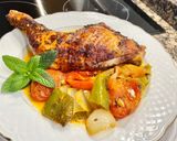 Foto del paso 10 de la receta: Pollo macerado al horno